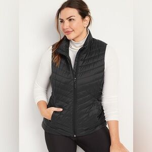*LIKE NEW!* Old Navy Active Water-Resistant Channel Puffer Vest